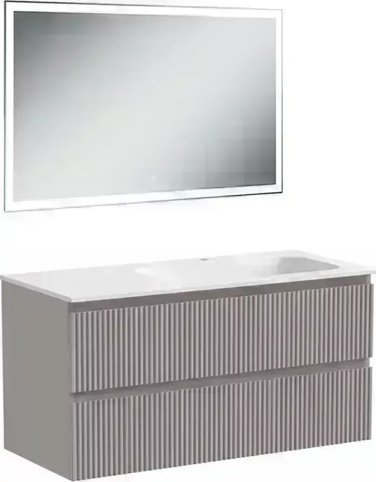 Мебель для ванной Sancos Snob R 100х45 правая, Doha Soft