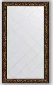 Зеркало Evoform с гравировкой Exclusive-G 99x173 см, в багетной раме - византия бронза 99 мм (BY 4416)