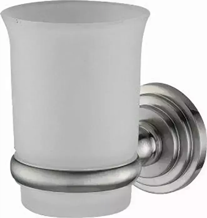 Стакан Wasserkraft Ammer одинарный, никель (K-7028)