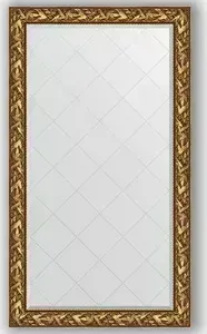 Зеркало Evoform с гравировкой Exclusive-G 99x173 см, в багетной раме - византия золото 99 мм (BY 4414)
