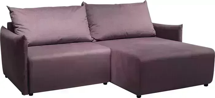 Диван угловой Комфорт S Жаклин НПБ NEWTONE plum