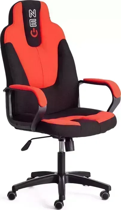 Кресло офисное TetChair NEO 2 (22) ткань, черный/красный, 2603/493