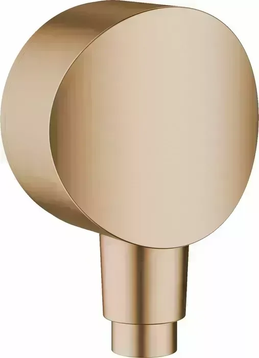 Шланговое подключение Hansgrohe Fixfit S шлифованная бронза (26453140)