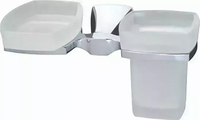 Стакан Wasserkraft и мыльница Wern хром (K-2526)