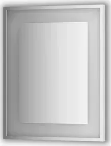 Зеркало Evoform в багетной раме Ledside со светильником 18 W 60x75 см (BY 2201)