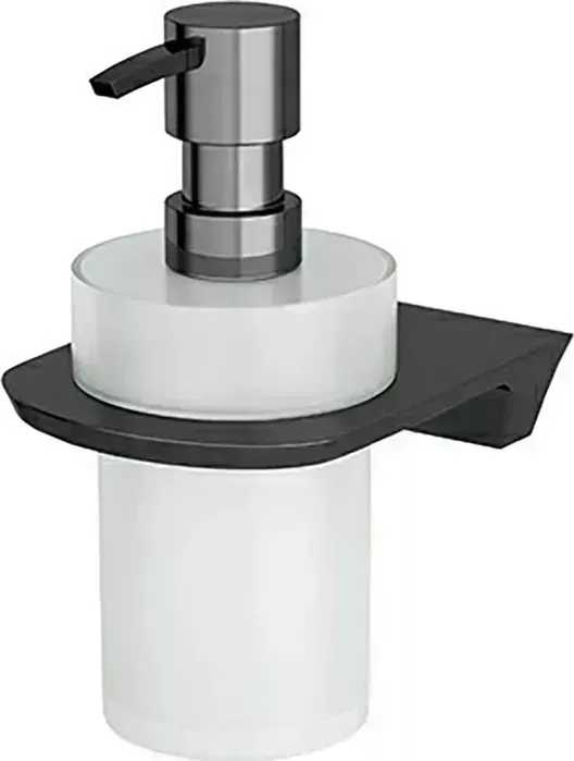Дозатор Wasserkraft для жидкого мыла Wiese оружейная сталь (K-8999)