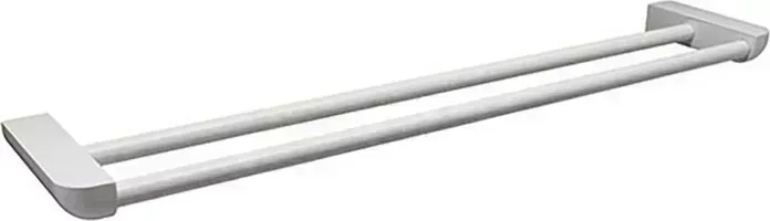 Полотенцедержатель Wasserkraft Kammel двойной, белый (K-8340WHITE)
