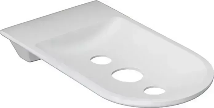 Мыльница Wasserkraft -решетка Kammel белая (K-8369WHITE)