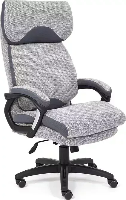 Кресло офисное TetChair DUKE ткань, серый/серый, MJ190-21/TW-12
