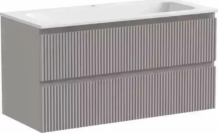 Тумба с раковиной Sancos с Snob R 100х45 Doha Soft (SNR100SM, CN7013)