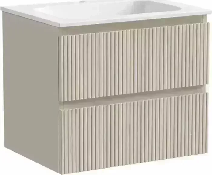 Тумба с раковиной Sancos с Snob T 60х45 Beige Soft (SNT60CE, CN7011)