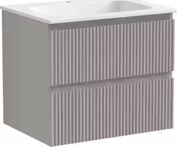 Тумба с раковиной Sancos с Snob R 60х45 Doha Soft (SNR60SM, CN7011)
