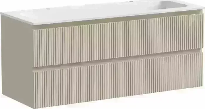 Тумба с раковиной Sancos с Snob T 120х45 Beige Soft (SNT120CE, CN7016)