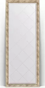 Зеркало Evoform с Exclusive-G Floor 78x198 см, в багетной раме - прованс с плетением 70 мм (BY 6304)