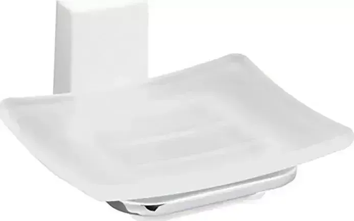 Мыльница Wasserkraft Leine белый/хром (K-5029WHITE)