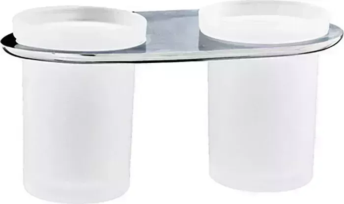 Стакан Wasserkraft Kammel двойной, хром (K-8328D)