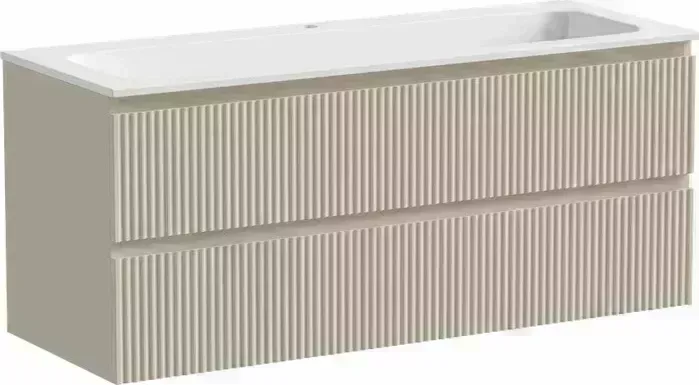 Тумба с раковиной Sancos с Snob R 120х45 Beige Soft (SNR120CE, CN7016)