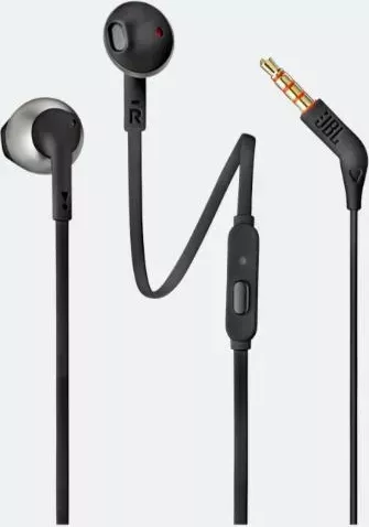 Наушники JBL TUNE 205 BLACK ( T205BLK) вкладыши проводные (