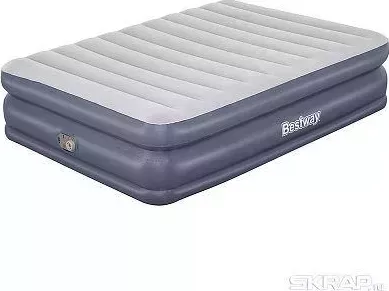 Матрас надувной BEST WAY Tritech QuadComfort Queen со встроенным электронасосом 203x152x51 см Bestway 67925