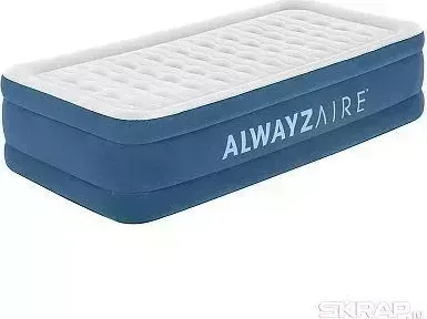 Матрас надувной BEST WAY AlwayzAire Twin со встроенным двойным насосом 191x97x46 см Bestway 6713P