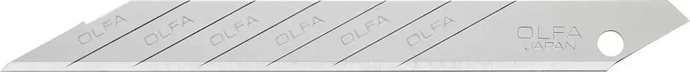 Нож OLFA OL-SAB-10B Сегментированные лезвия 9х80х0.38 мм 10 шт.