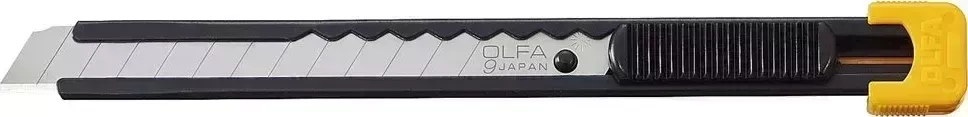Нож OLFA OL-S с выдвижным лезвием 9 мм