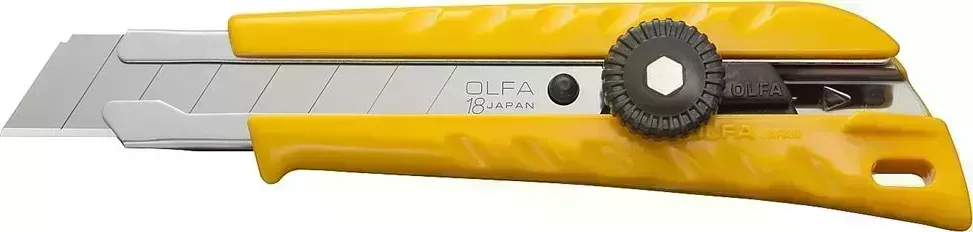 Нож OLFA OL-L-1 с выдвижным лезвием 18 мм ницы с 18