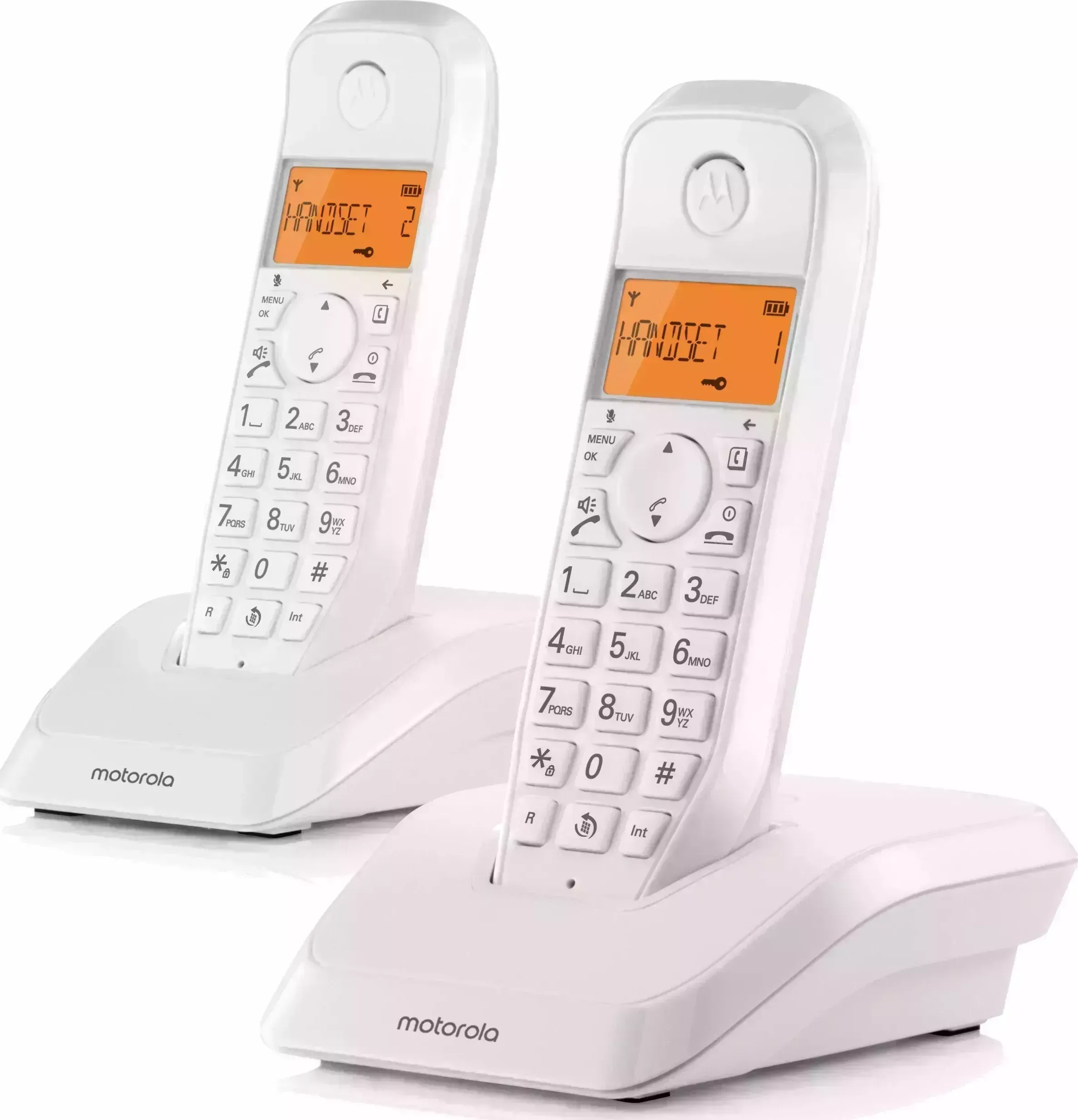 Радиотелефон MOTOROLA S1202 белый