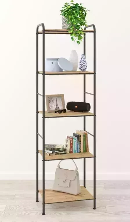 Стеллаж ЗМИ Валенсия 15 W (VALENCIA 15 W Shelf rack) черный СТВ15Д Ч 15 W 15 W Ч