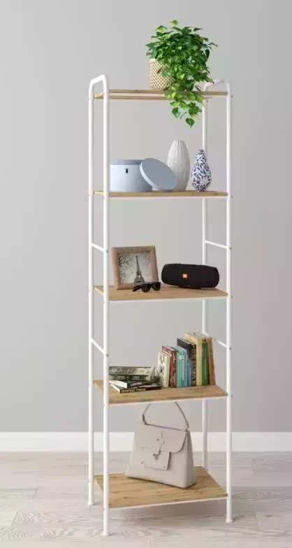 Стеллаж ЗМИ Валенсия 15 W (VALENCIA 15 W Shelf rack) белый СТВ15Д Б 15 W 15 W Б