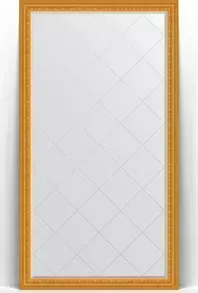 Зеркало Evoform с Exclusive-G Floor 110x199 см, в багетной раме - сусальное золото 80 мм (BY 6349)
