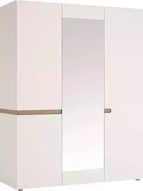 Шкаф АНРЭКС LINATE 3D/TYP 22A, LINATE ,цвет белый/сонома трюфель