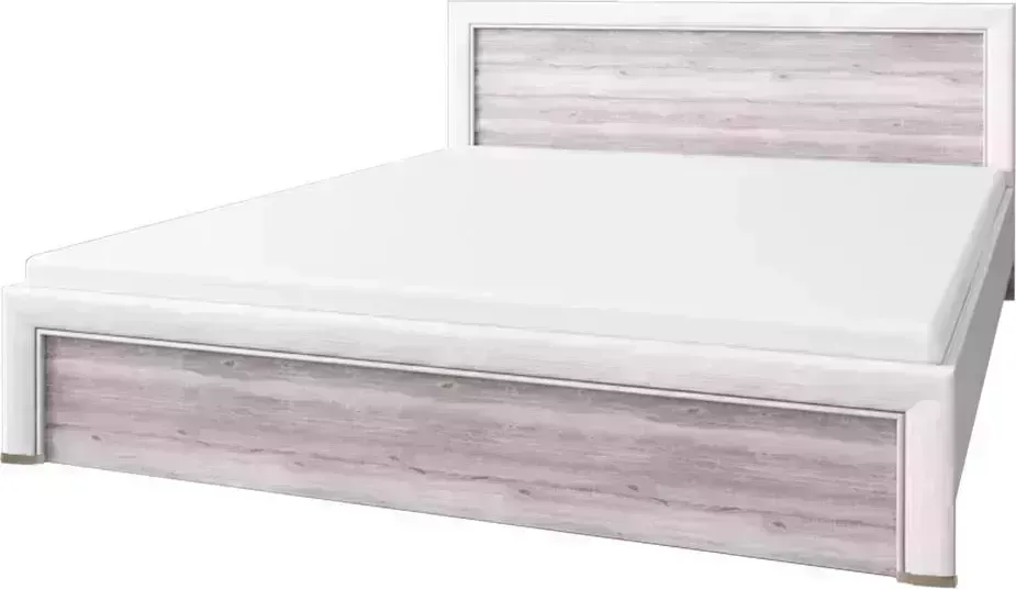 Кровать АНРЭКС OLIVIA 160 с подъемником,цвет вудлайн крем/дуб анкона