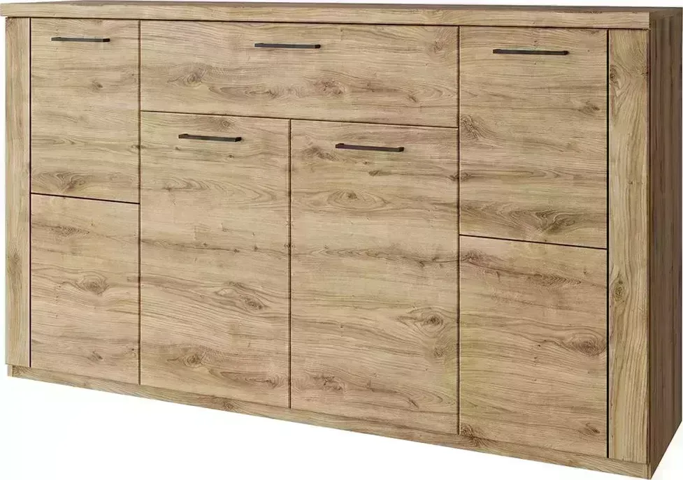 Тумба АНРЭКС DOORSET, 4D1S. Цвет ДУБ НАВАРРА