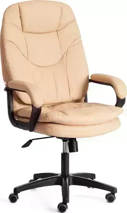 Кресло офисное TetChair Comfort LT (22) кож/зам бежевый 36-34
