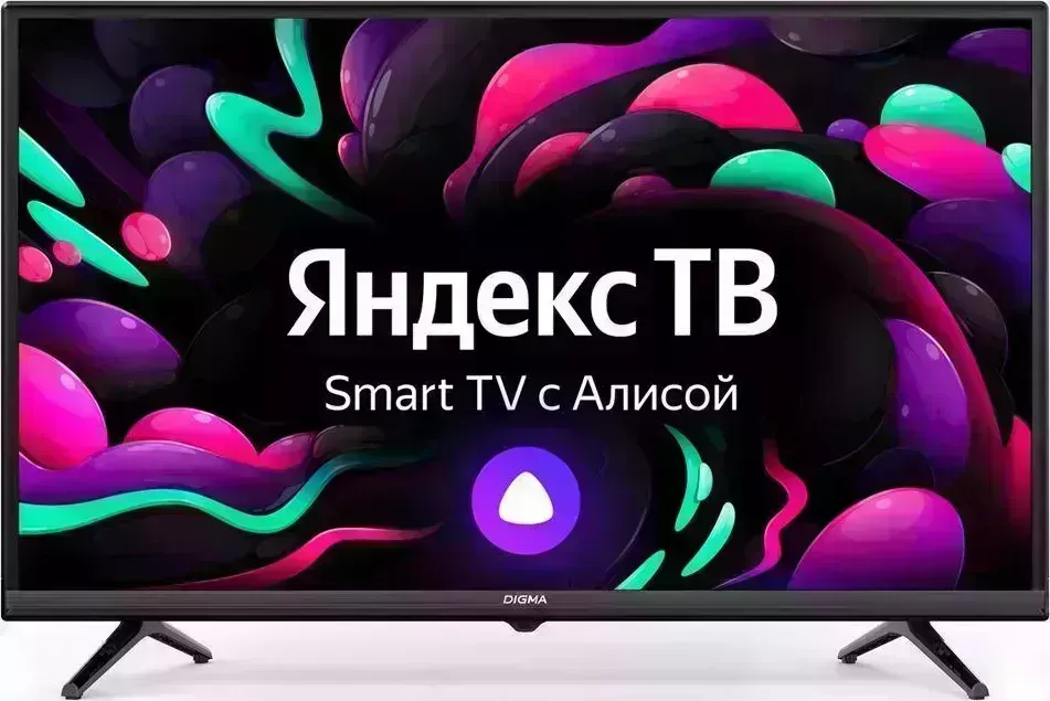 Телевизор DIGMA DM-LED32SBB35 FHD Smart ОС Яндекс.ТВ SMART Яндекс