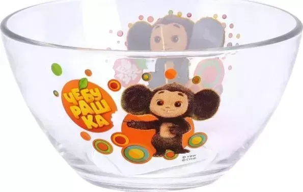 Салатник ND PLAY "Чебурашка", 13 см, стекло 307113