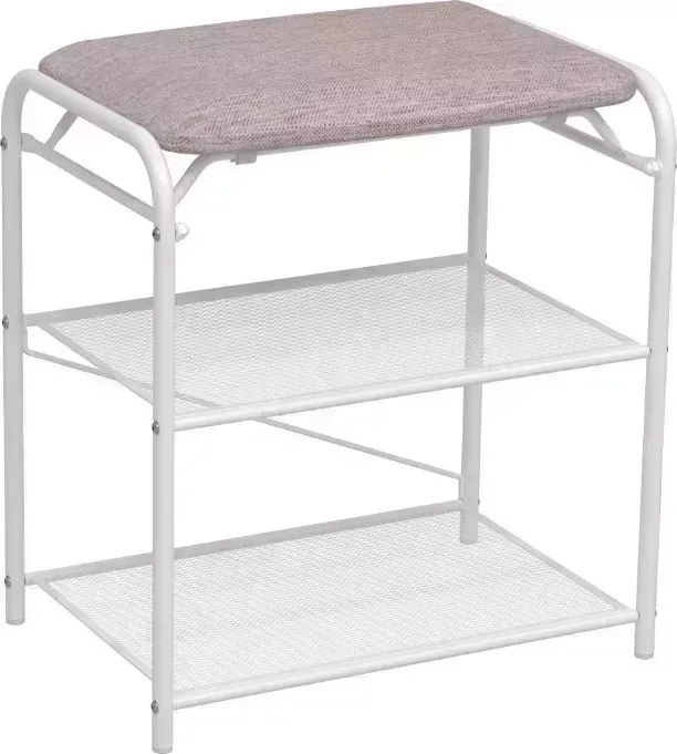 Подставка для обуви ЗМИ "Гранада 13" (GRANADA 13 shoe bench), Белый ПДОГ13С Б