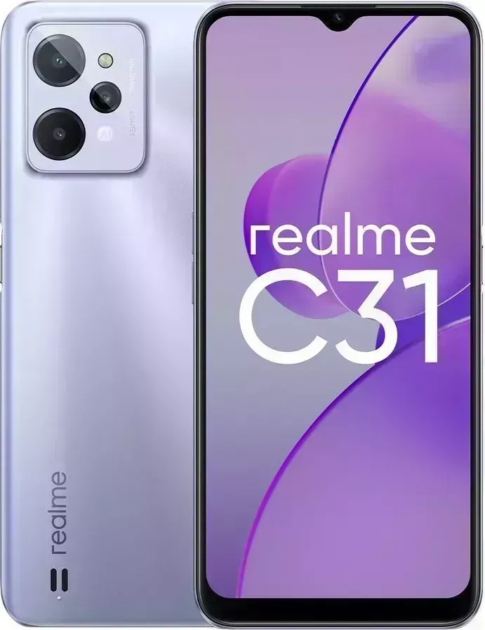 Смартфон REALME C31 4/64GB серебристый