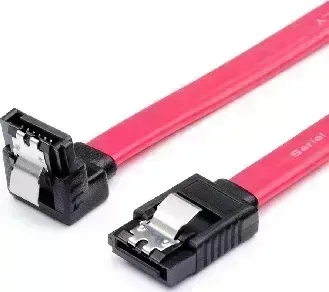 Кабель ATCOM (AT0108) SATA Serial ATA угловой с защелкой - 0,5 м кабель с - м