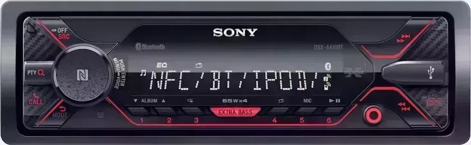 Автомагнитола SONY DSX-A410BT