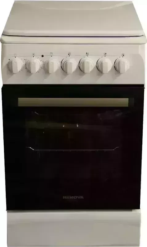 Плита газовая RENOVA SG5E-LCTW с электрической духовкой