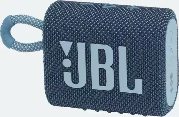 Колонка портативная JBL GO3 BLU синяя ( ( GO3BLU)