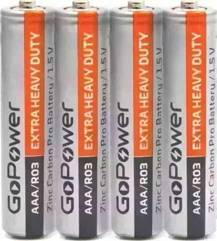 Батарейки GOPOWER (00-00015593 ) Extra Heavy Duty AAA/ R03