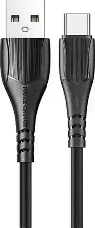 Кабель MORE CHOICE (4627151192819) K22a USB (m)-Type-C (m) 1.0м - черный