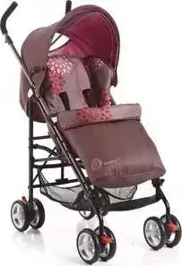 Коляска трость Geoby D388W-F (коричневый/розовый) whsc