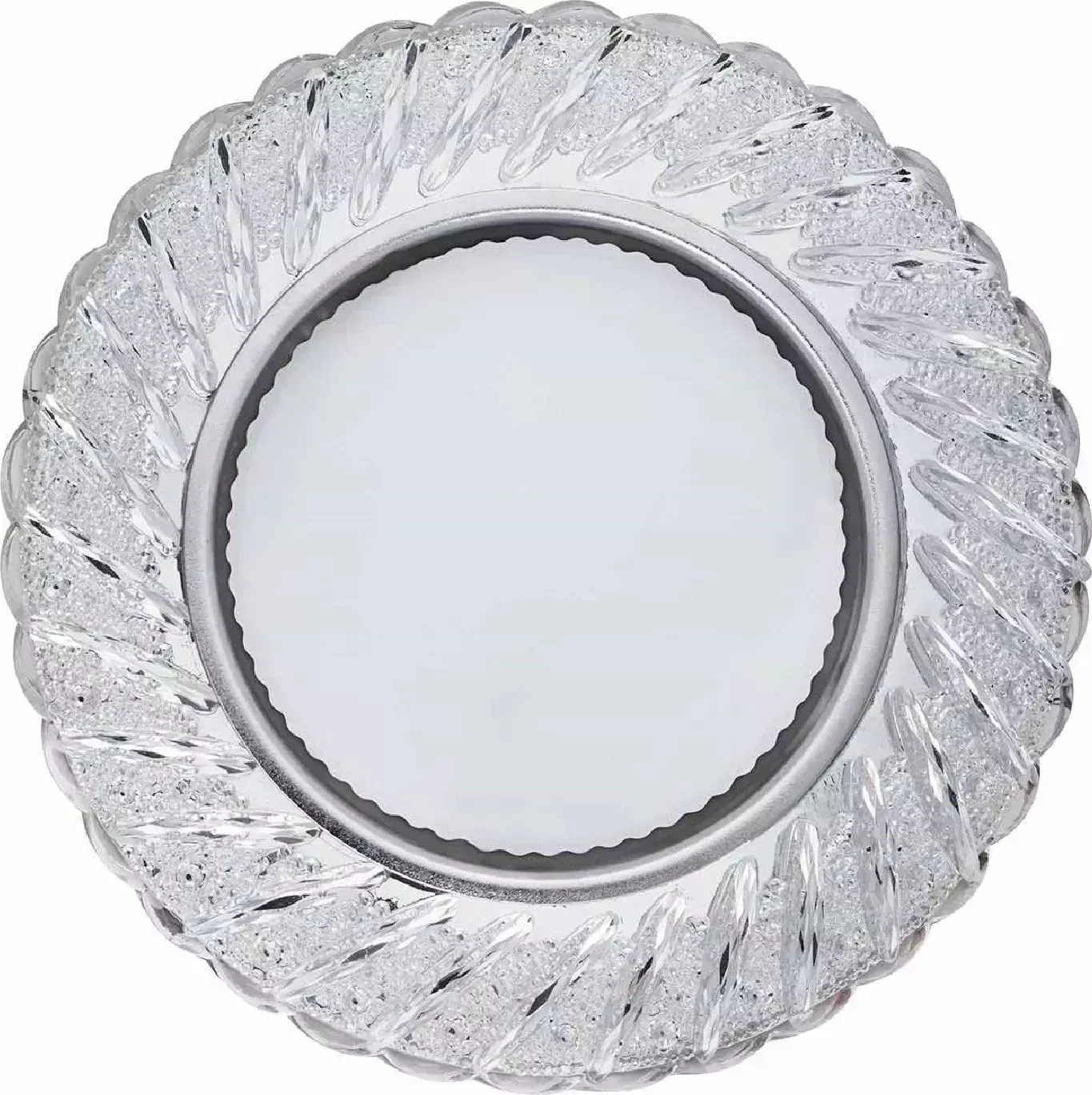 Светильник СПУТНИК GX53 DECOR C прозрачный/хром встраиваемый светодиодный C