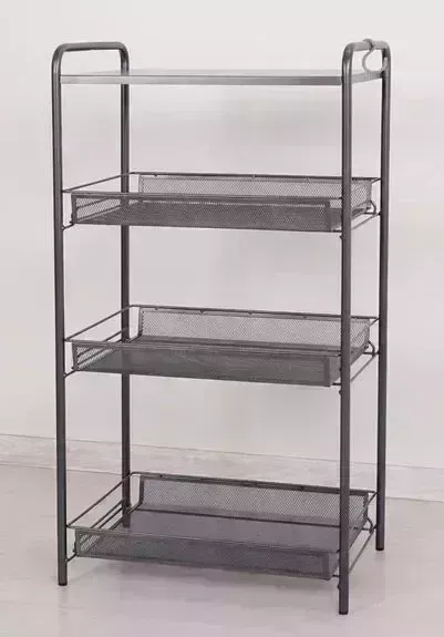 Этажерка ЗМИ "Ладья 34С" (LADYA 34С STORAGE RACK) (Графит) Э558 ГР
