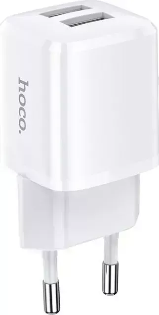 Сетевой адаптер HOCO (6931474742001) N8 2USB 2.4A белый