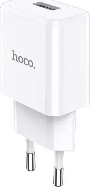 Сетевой адаптер HOCO (6931474742049) N9 1USB 2.1A белый
